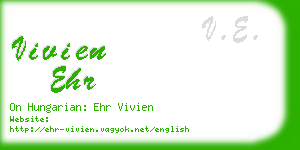 vivien ehr business card